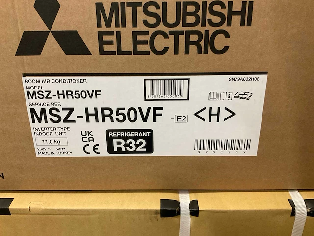 Mitsubishi muz-ln50vg2/msz-hr50vf airco - afbeelding 2 van  3