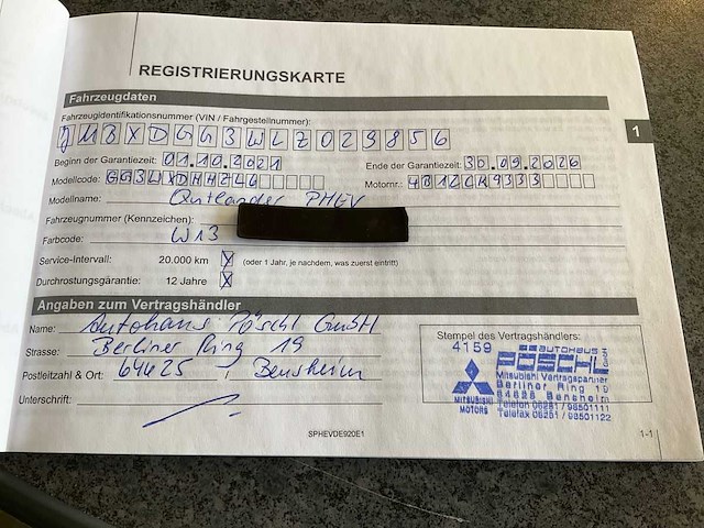 Mitsubishi outlander 2.4 phev spirit 4wd 2020 - afbeelding 11 van  30