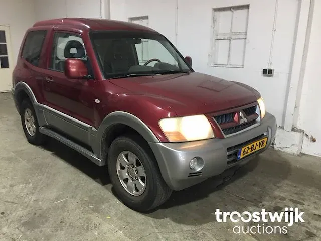 Mitsubishi pajero 3.2 di-d automaat gls, 62-bj-vr - afbeelding 1 van  14