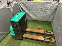Mitsubishi pbp16n2 elektrische palletwagen - afbeelding 1 van  7