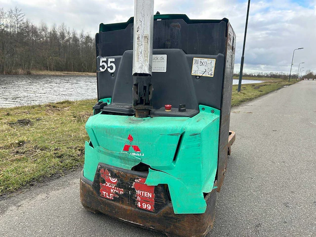 Mitsubishi pbp16n2 elektrische palletwagen - afbeelding 6 van  8
