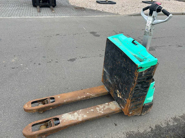 Mitsubishi pbp16n2 elektrische palletwagen - afbeelding 3 van  8