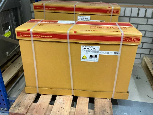 Mitsubishi src35zs-w2 airconditioning buitenunit - afbeelding 2 van  4