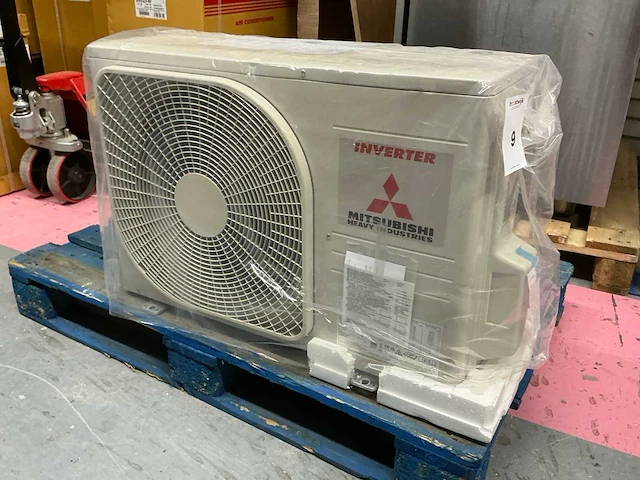 Mitsubishi src35zs-w2 airconditioning buitenunit - afbeelding 2 van  3