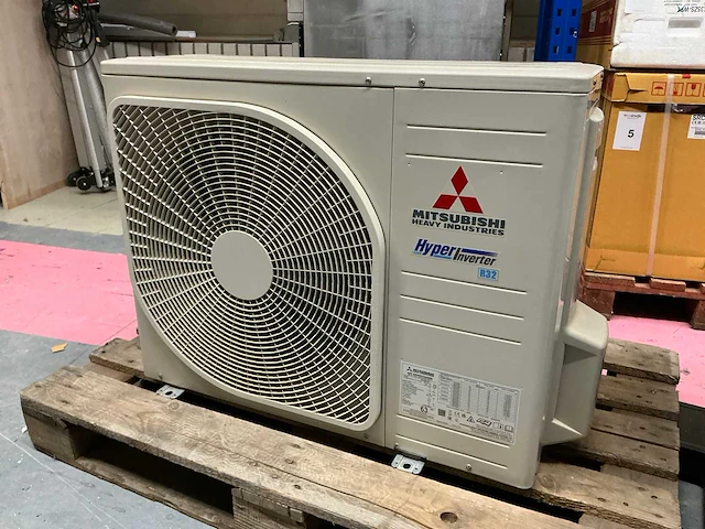 Mitsubishi src50zsx-w2 airconditioning buitenunit - afbeelding 1 van  3