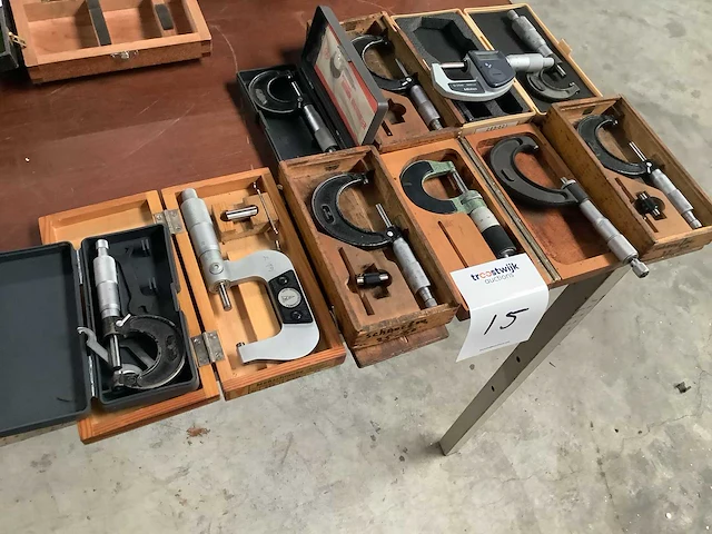 Mitutoyo - micrometer (10x) - afbeelding 1 van  3