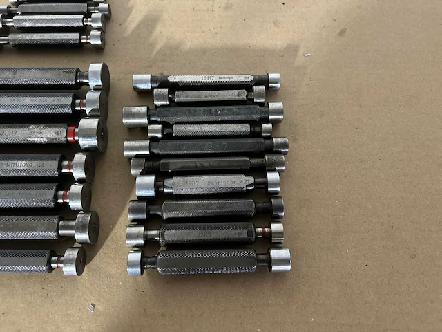 Mitutoyo en henninger set penkalibers (4x) - afbeelding 5 van  5
