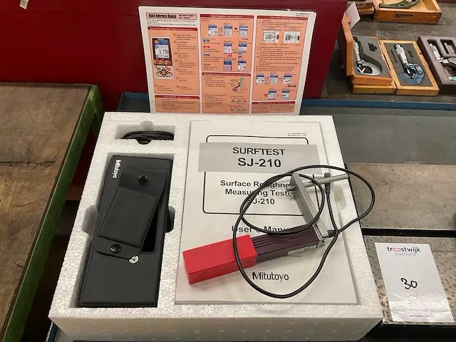 Mitutoyo sj-210 oppervlakteruwheidsmeter - afbeelding 4 van  4