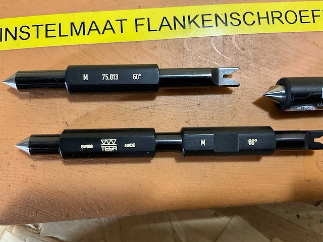 Mitutoyo / tesa instelmaat flankenschroefmaat - afbeelding 2 van  3