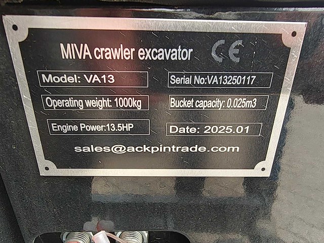 Miva - 2025 - va13 - minigraafmachine - afbeelding 9 van  25