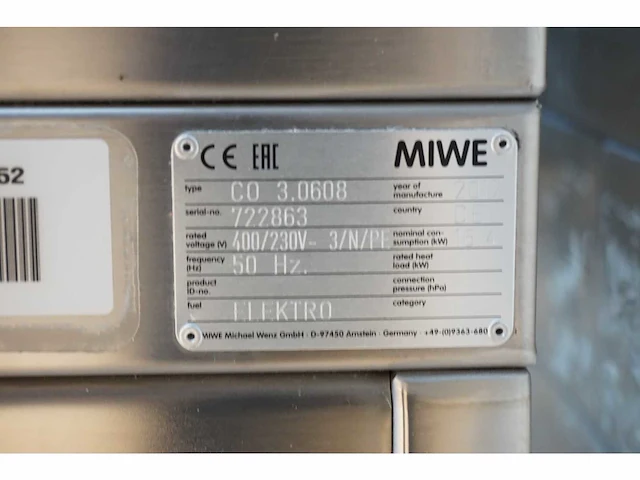 Miwe - condo - heteluchtoven - afbeelding 7 van  7