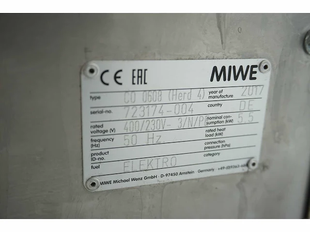 Miwe - oven - afbeelding 4 van  4