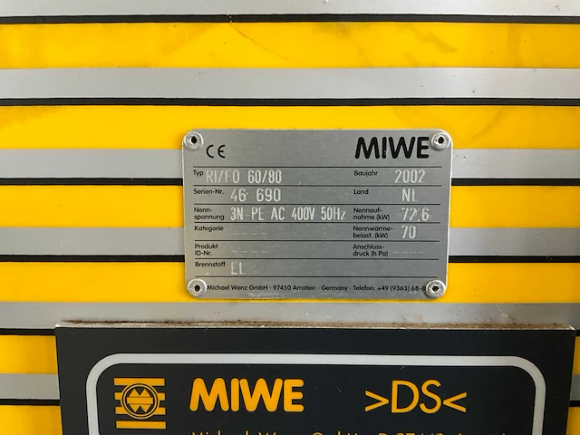 Miwe rotatie oven electrisch - afbeelding 5 van  10