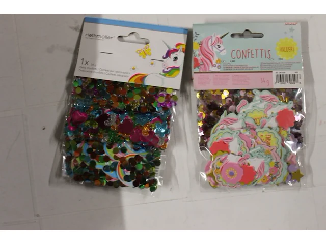 Mix decoratie confetti 16x - afbeelding 1 van  3