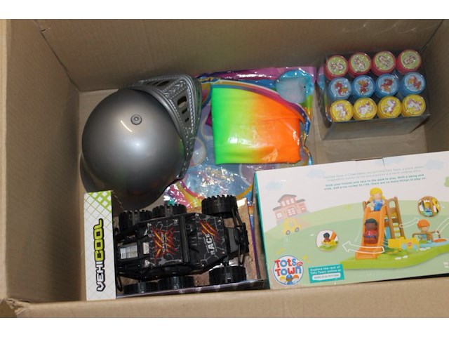 Mix doos met restanten van markt en magazijn - afbeelding 2 van  5