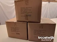 Mix kussenhoes sierkussen 45x45cm 210 stuks nieuw grijs / bruin / mint / rosé - afbeelding 6 van  6