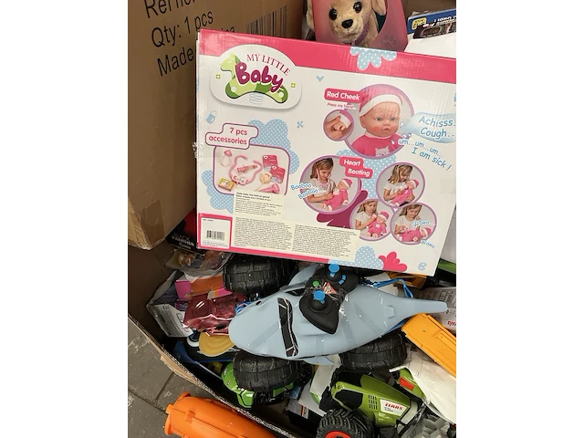 Mix pallet a-merk speelgoed w.o. baby born, carrera, marvel, ravensburger - afbeelding 9 van  12