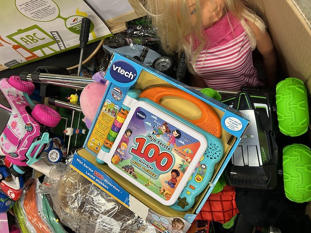 Mix pallet a-merk speelgoed w.o. vtech, idance, barbie, mario kart - afbeelding 10 van  15