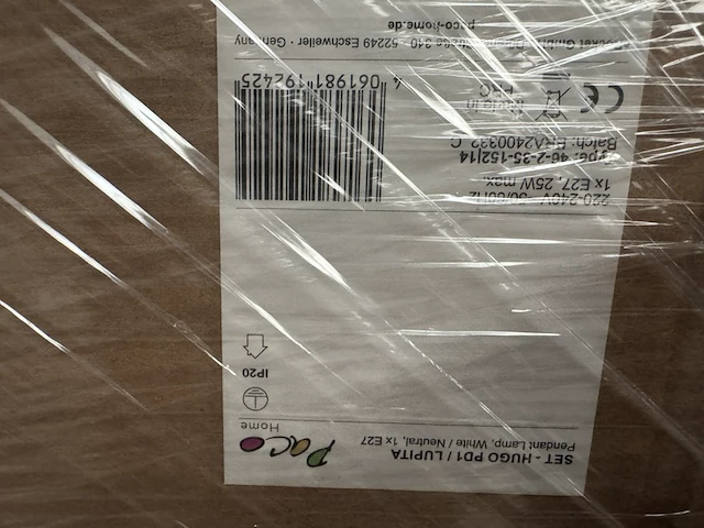 Mix pallet met 47 stuks design verlichting paco home – verkrijgbaar op bol.com en amazon - afbeelding 9 van  10