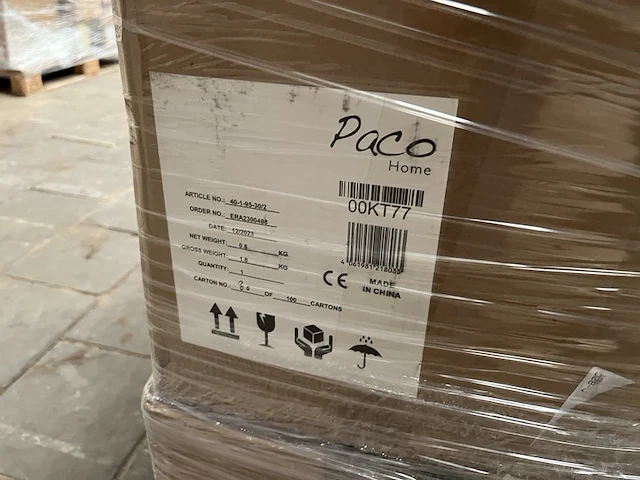 Mix pallet met 48 stuks design verlichting paco home – verkrijgbaar op bol.com en amazon - afbeelding 7 van  10
