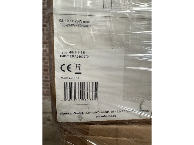 Mix pallet met 52 stuks design verlichting paco home – verkrijgbaar op bol.com en amazon - afbeelding 7 van  12