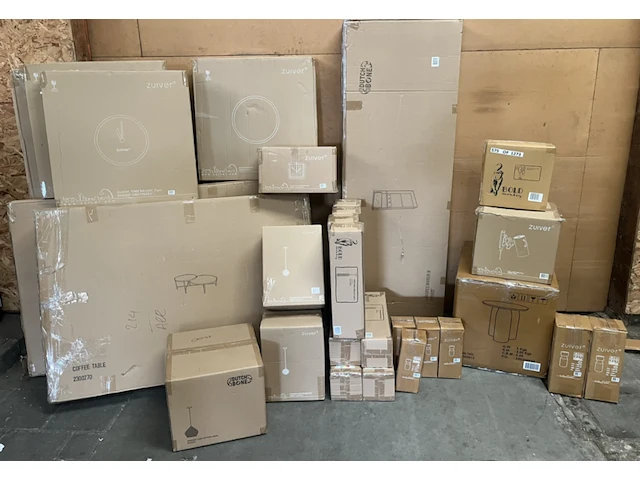 Mix pallet met a merk gecontroleerde retourgoederen, zuiver, dutchbone en bold monkey - afbeelding 1 van  10