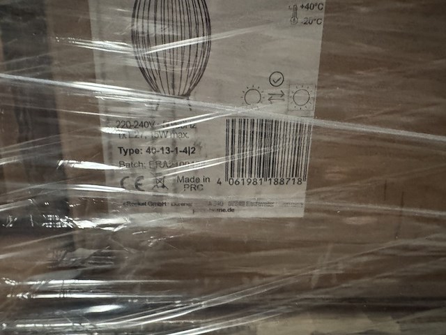 Mix pallet met ca. 33 stuks design verlichting paco home - afbeelding 6 van  9