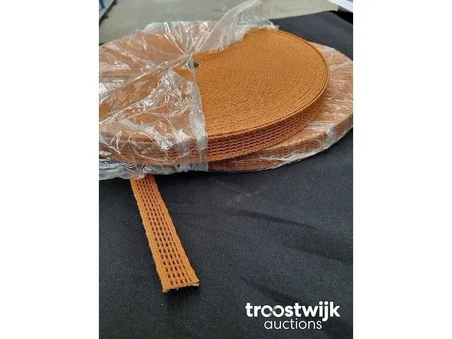 Mix sierband tassen band polyacryl 100 meter 25mm - afbeelding 1 van  2