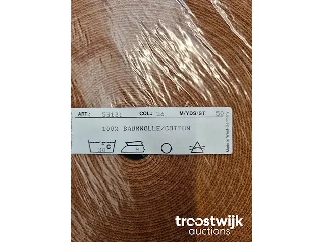 Mix sierband tassen band polyacryl 100 meter 25mm - afbeelding 2 van  2
