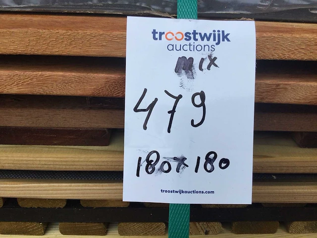 Mix van houten tuinomheiningen. - afbeelding 4 van  4