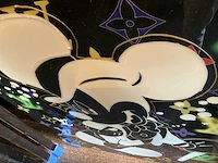 Mixed media 3d epoxy micha baker “mickey mouse lv” - afbeelding 4 van  5