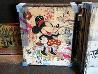 Mixed media 3d epoxy micha baker “mini mouse” - afbeelding 1 van  5