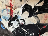 Mixed media jochem bakker ”shok” - afbeelding 4 van  5