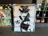 Mixed media jochem bakker ”tag” - afbeelding 1 van  5