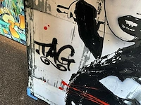 Mixed media jochem bakker ”tag” - afbeelding 2 van  5