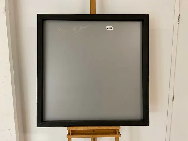 Mixed media op paneel “micha baker” - afbeelding 5 van  6