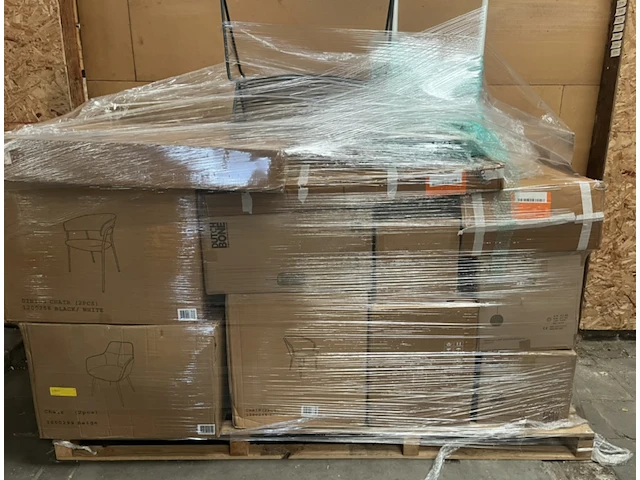 Mixpallet met a merk ongecontroleerde retourgoederen, zuiver, hay, kartell, dutchbone en boldmonkey - afbeelding 5 van  8