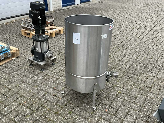 Mjs rvs mixtank - afbeelding 1 van  6