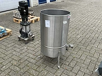 Mjs rvs mixtank - afbeelding 1 van  6