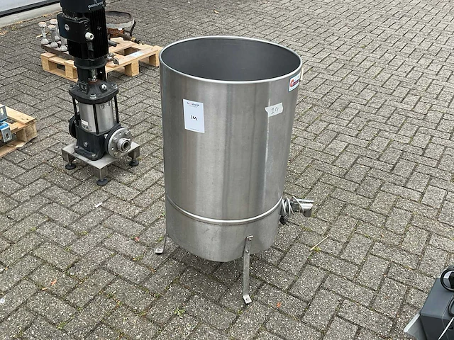 Mjs rvs mixtank - afbeelding 2 van  6