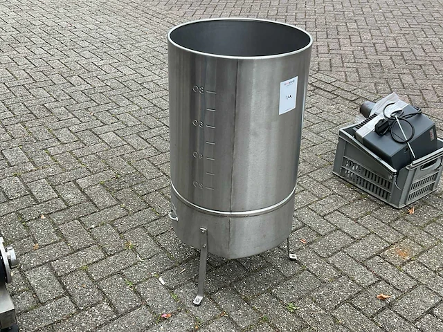Mjs rvs mixtank - afbeelding 3 van  6