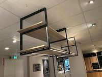 Mk 2515 zera hpl xt eiland showroomkeuken met hoge kastenwand - afbeelding 8 van  40