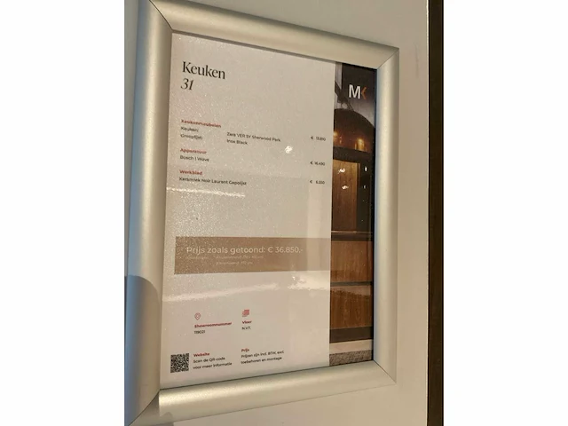 Mk zera ver sy eiland showroomkeuken met hoge kastenwand - afbeelding 47 van  48