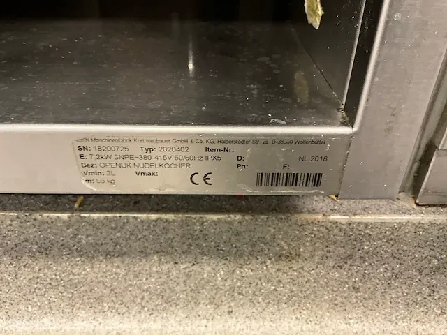 Mkn - 2020402 - elektrische pastakoker - afbeelding 2 van  10