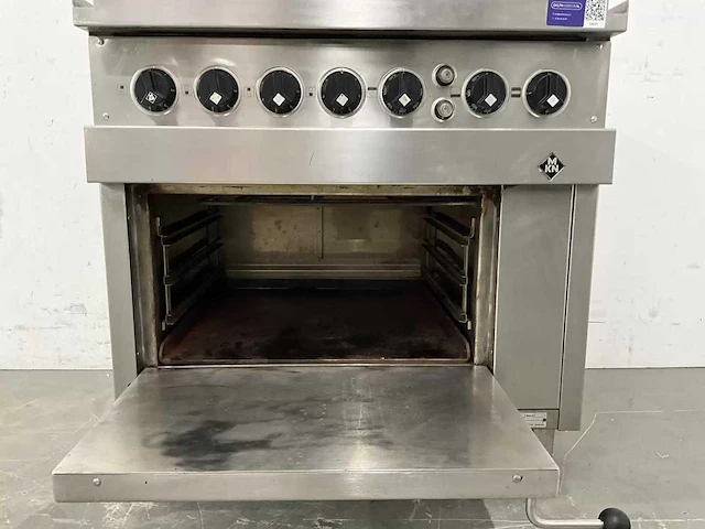 Mkn - 2123203/00 - 4-pits elektrisch fornuis met oven - afbeelding 10 van  11