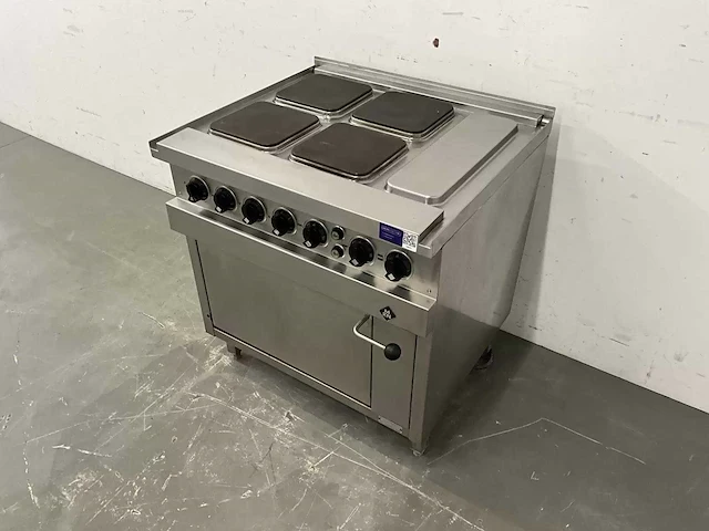 Mkn - 2123203/00 - 4-pits elektrisch fornuis met oven - afbeelding 1 van  11