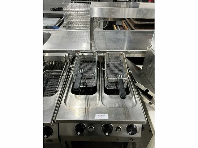 Mkn 1320303e dubbele friteuse - afbeelding 4 van  7