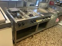 Mkn 4 pits fornuis met bakplaat - afbeelding 2 van  9