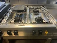 Mkn 4 pits fornuis met bakplaat - afbeelding 3 van  9