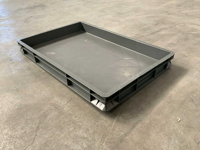 Mkp-206 kunststof krat 600x400x65mm (144x) - afbeelding 3 van  11